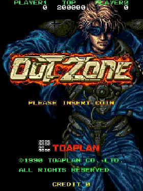 Out Zone (set 1) screen shot title